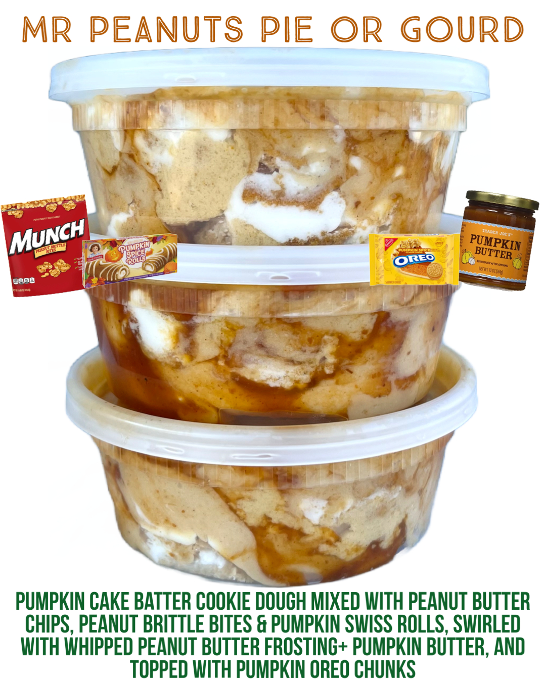 Mr Peanuts Pie or Gourd