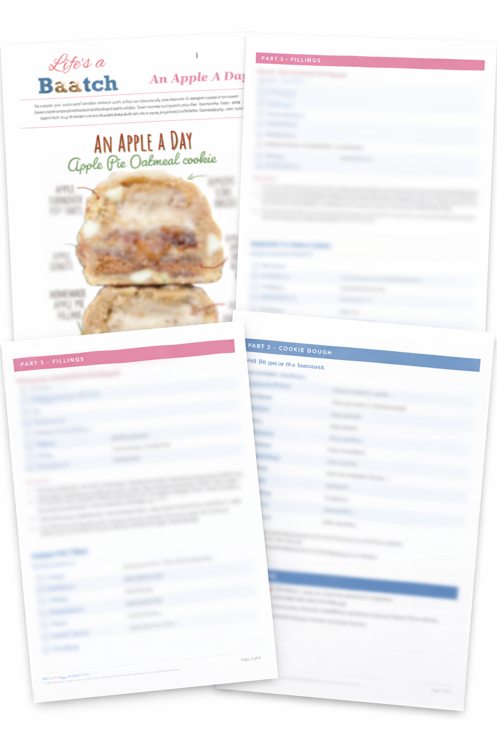 Custom Recipe Bundle (4)