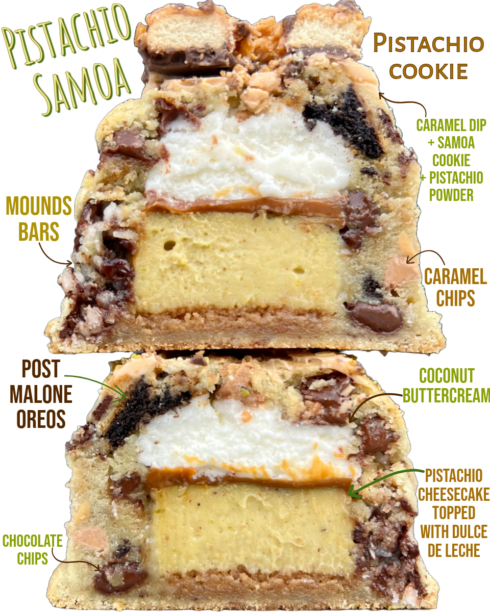 Pistachio Samoa