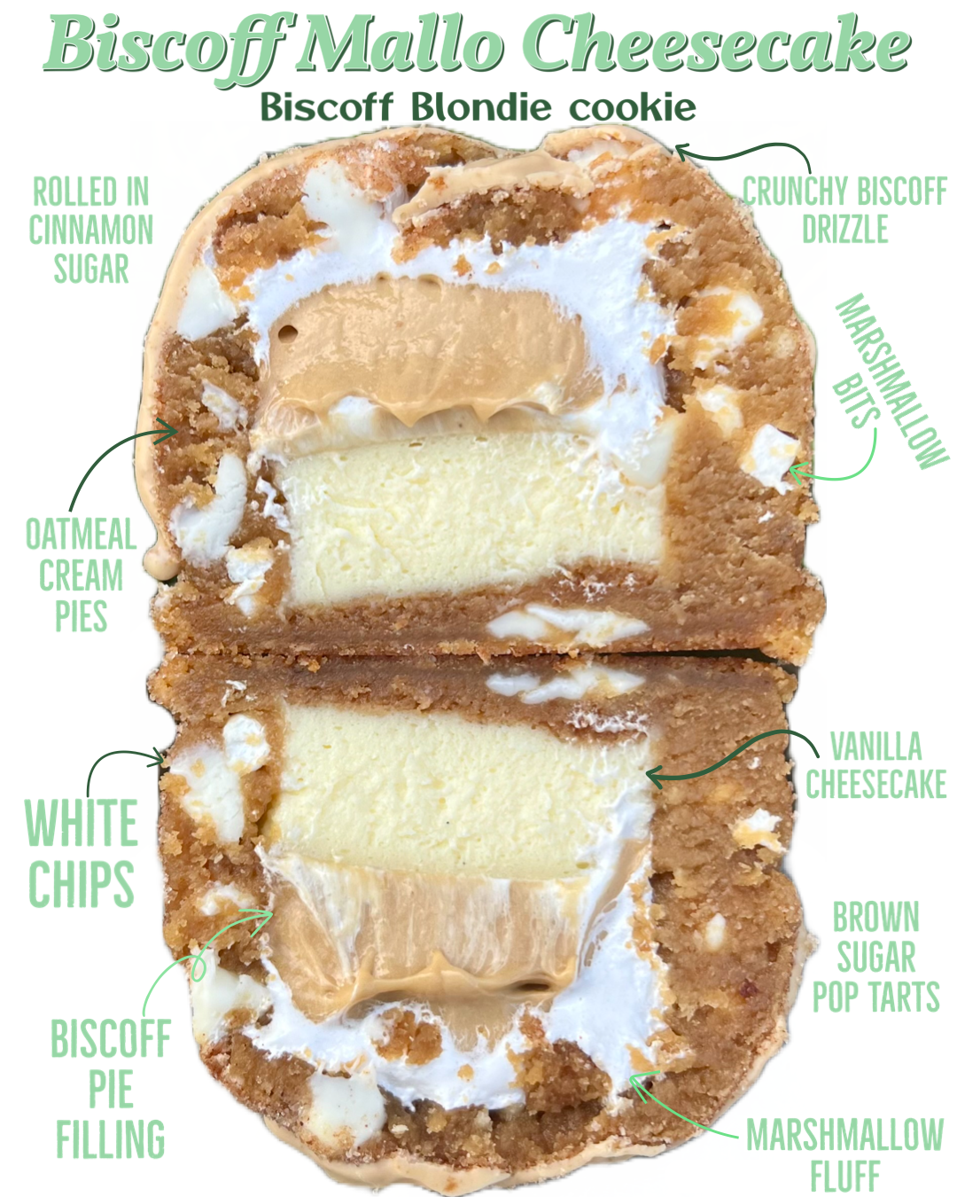 Biscoff Mallo Cheesecake