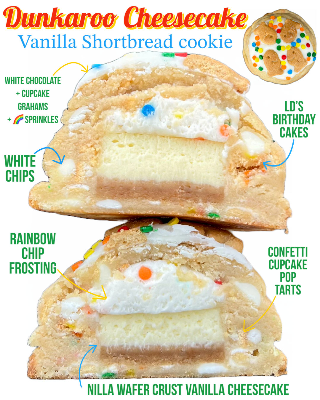 Dunkaroo Cheesecake