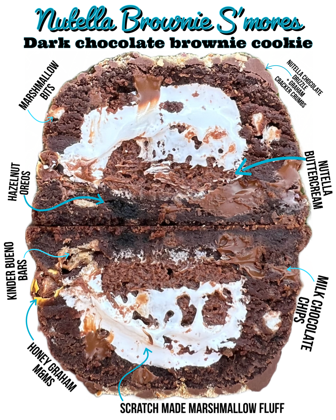 Nutella Brownie S'mores