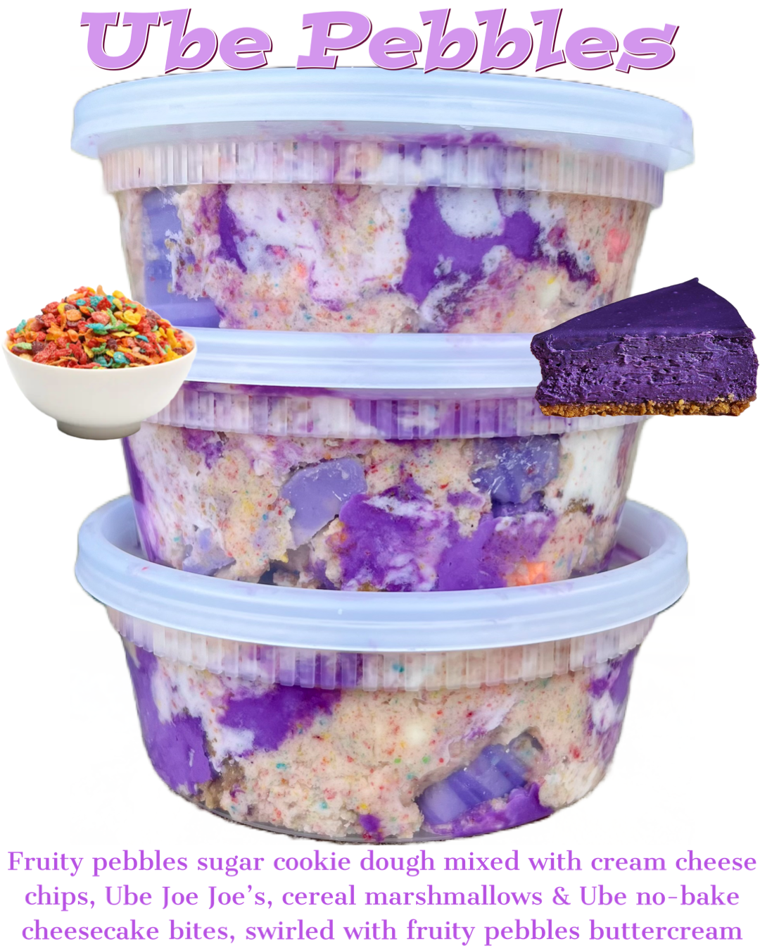Ube Pebbles