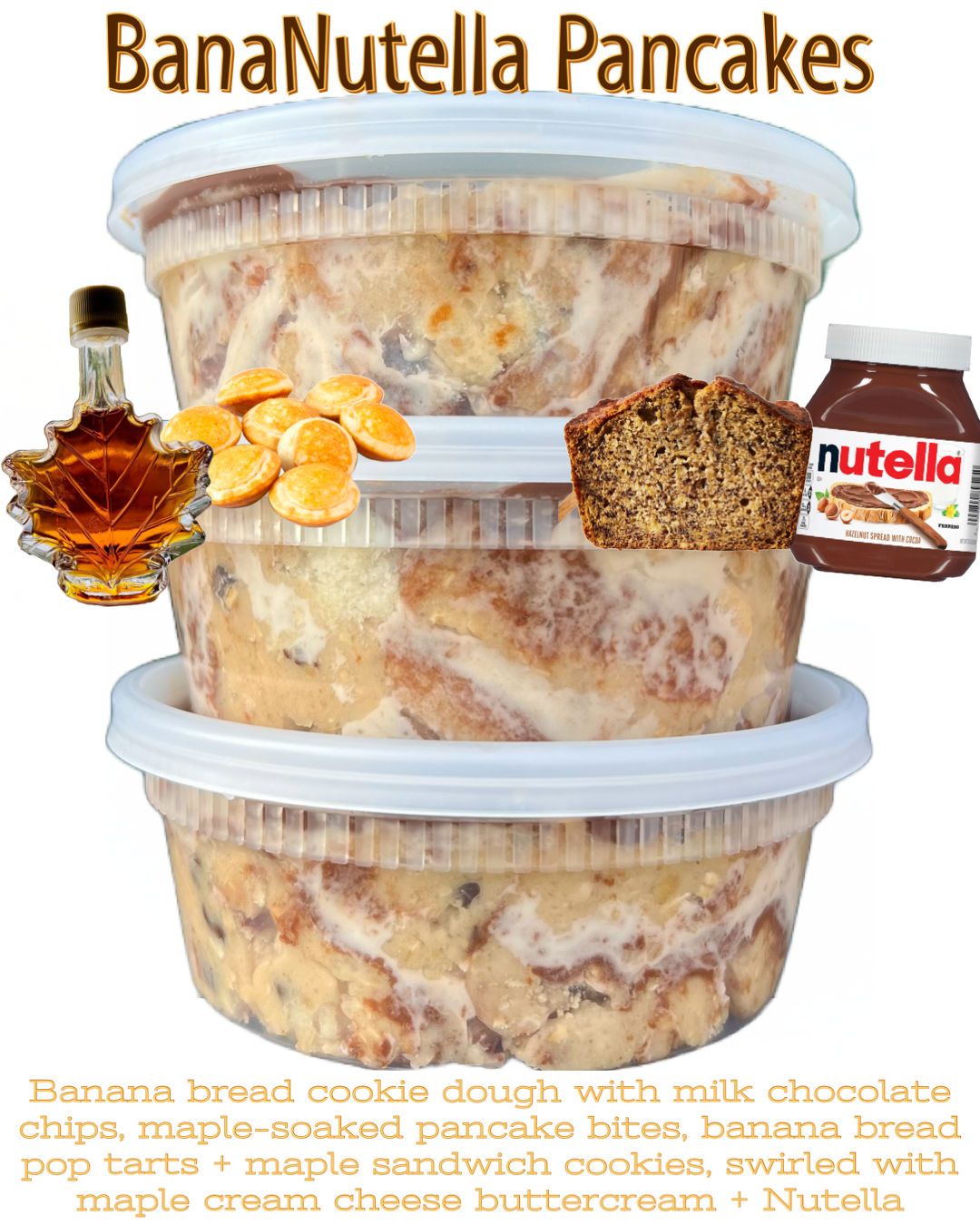 BanaNutella Pancakes 🥞