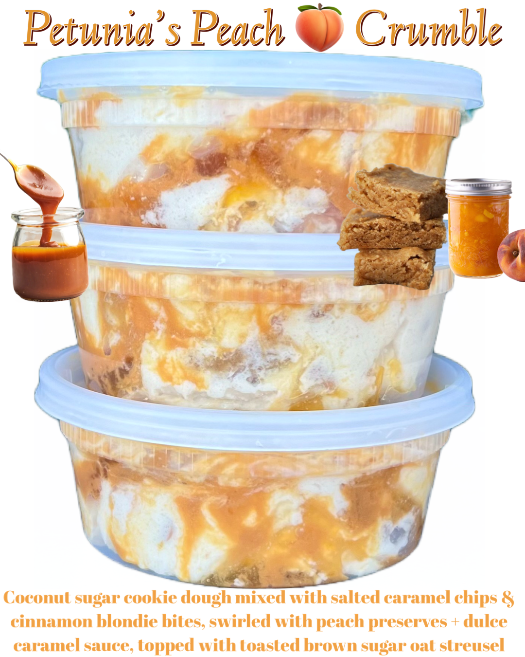 Petunia's Peach Crumble