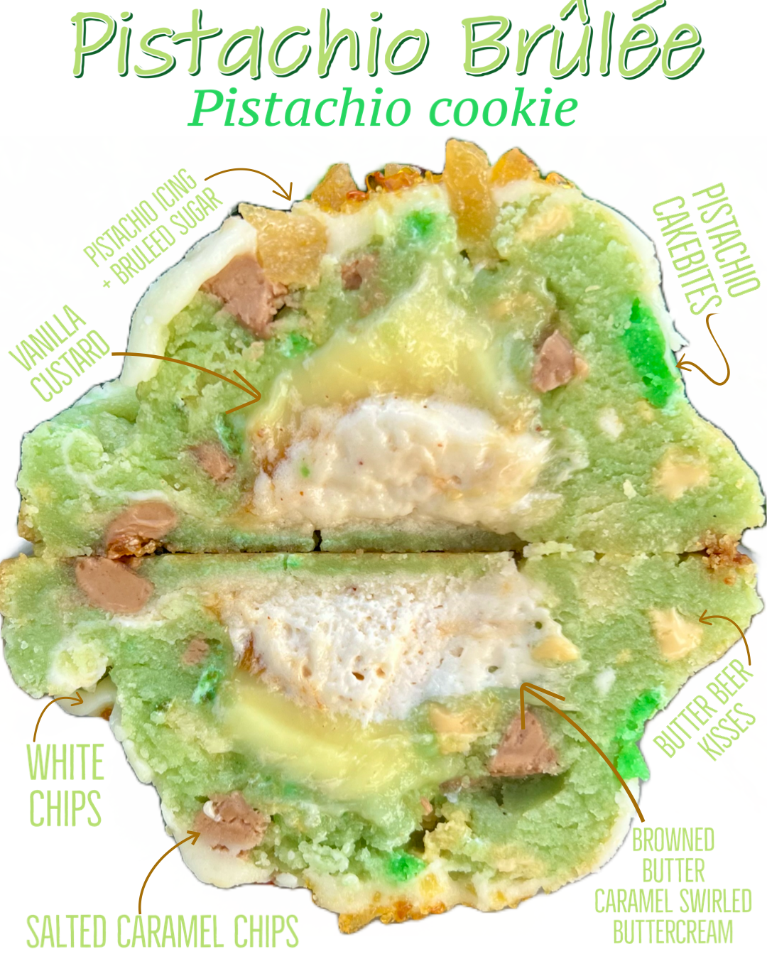 Pistachio Brulee