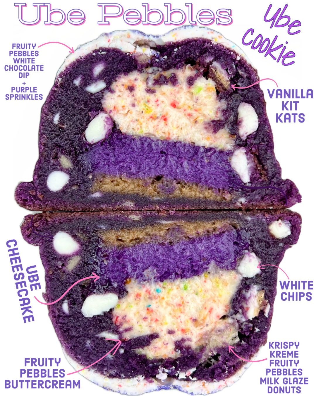 Ube Pebbles