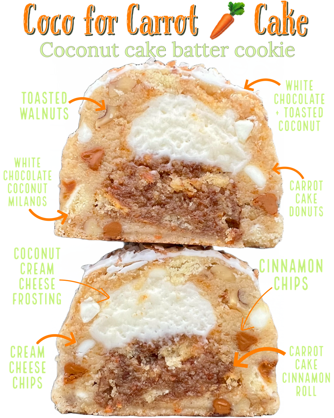 Coco for Carrot 🥕 Cake