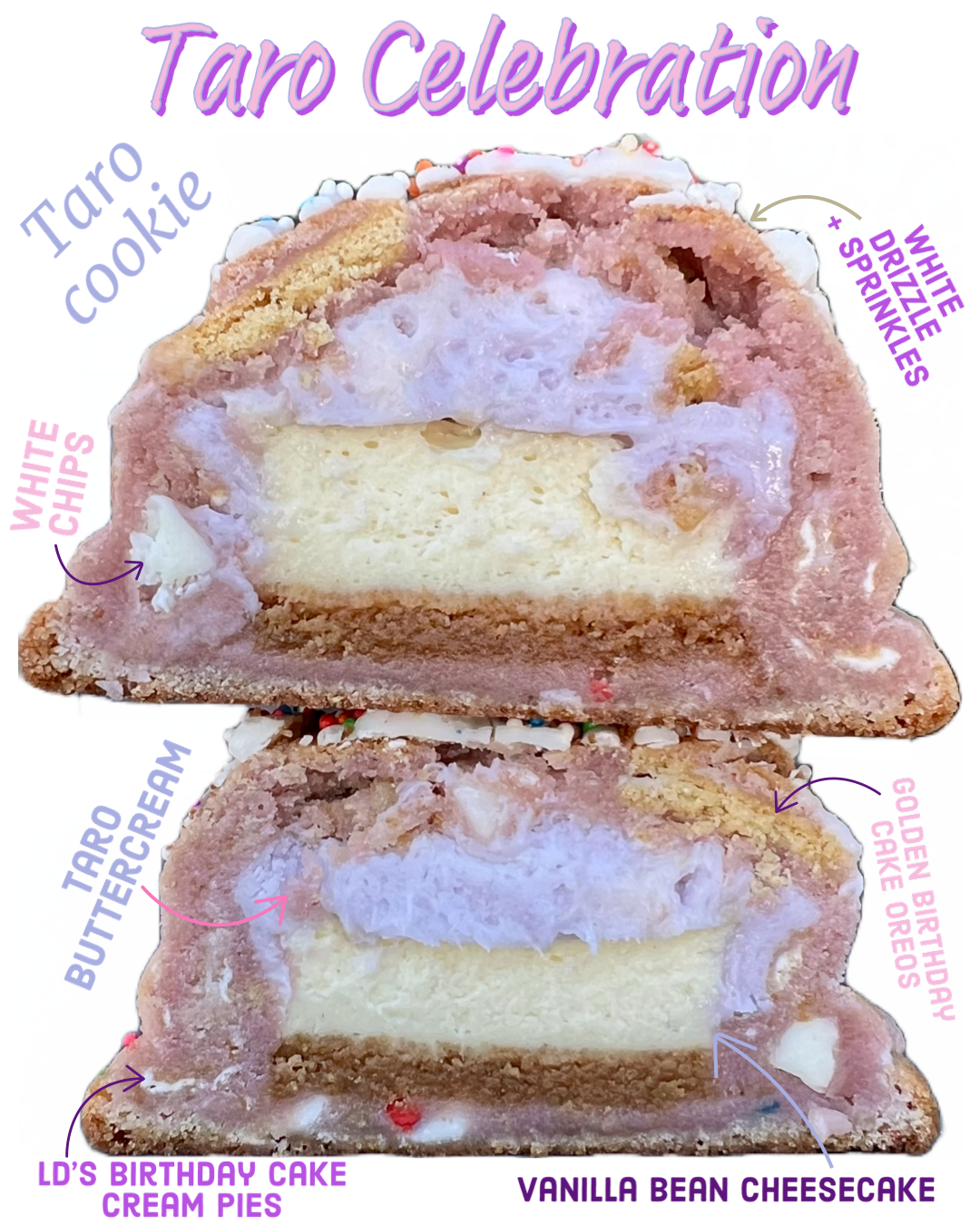 Taro Celebration Cheesecake