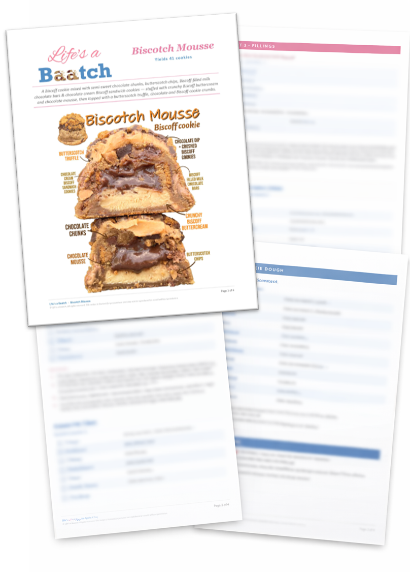 Biscotch Mousse