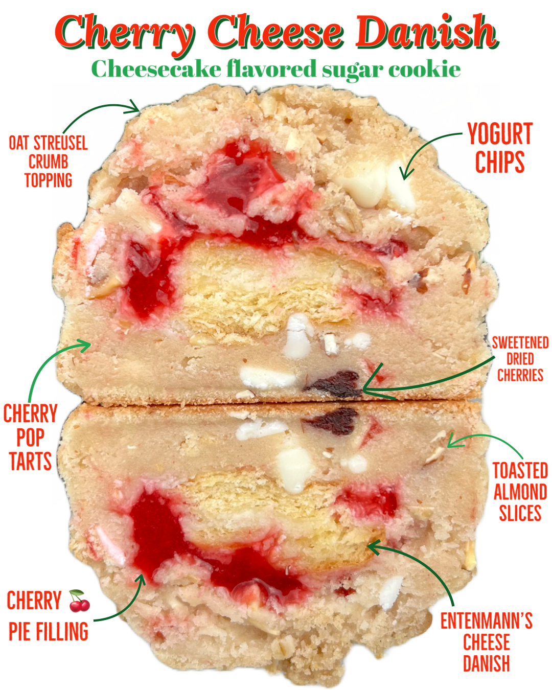 Cherry 🍒 Cheese Danish