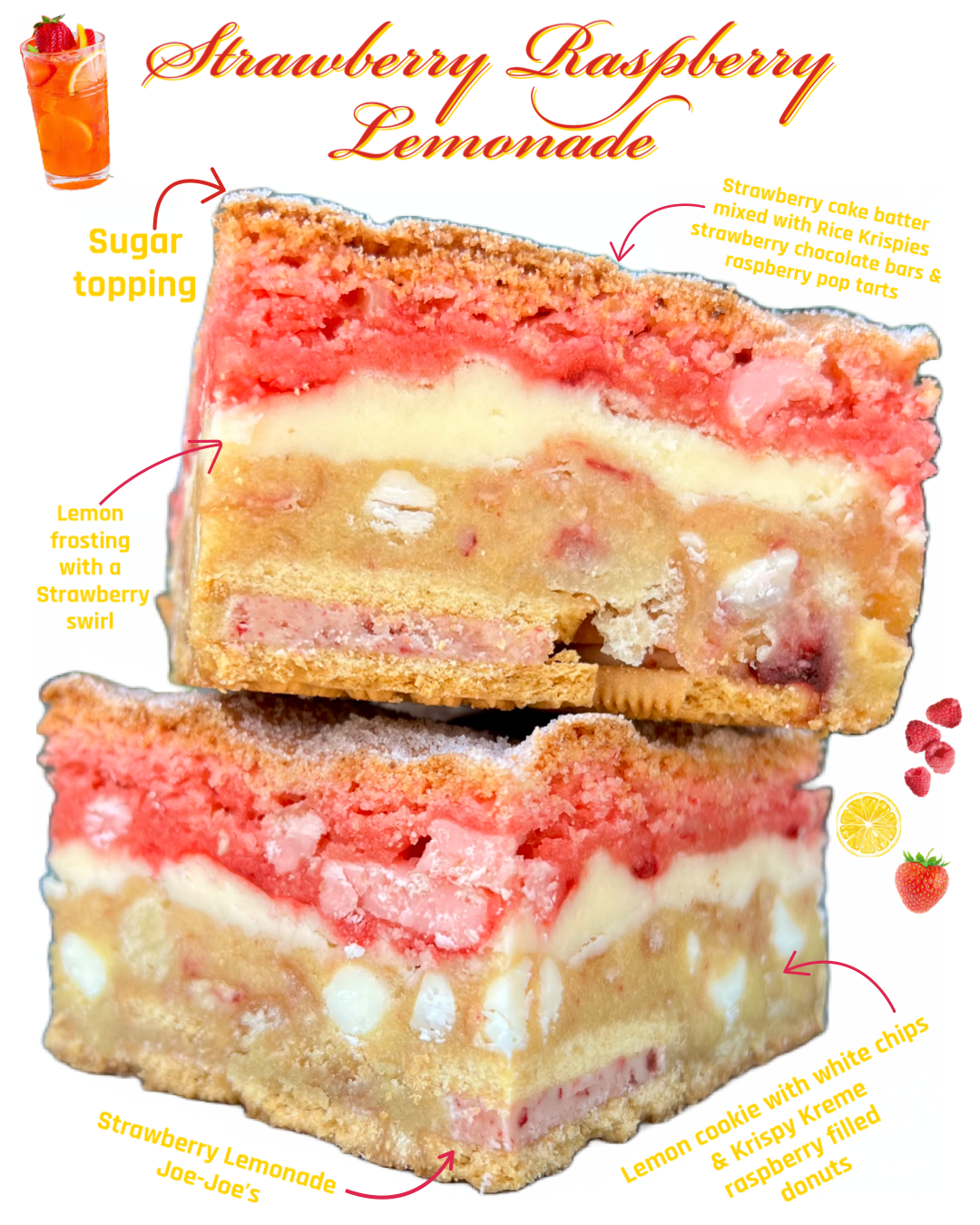 Strawberry-Raspberry Lemonade