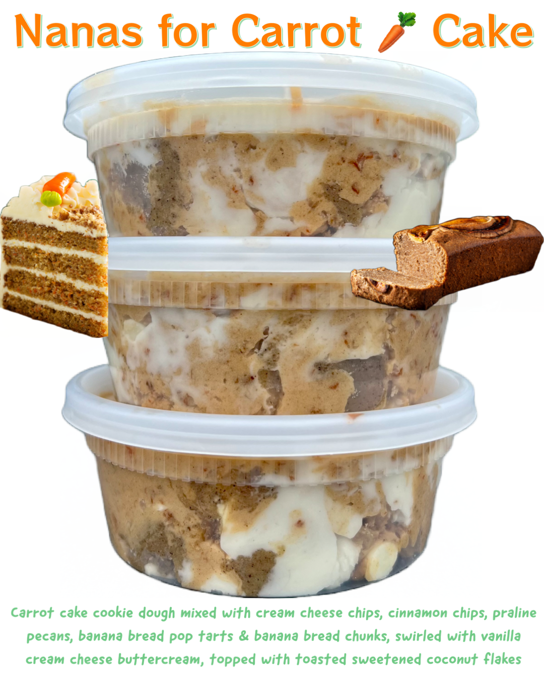 Nanas for Carrot Cake