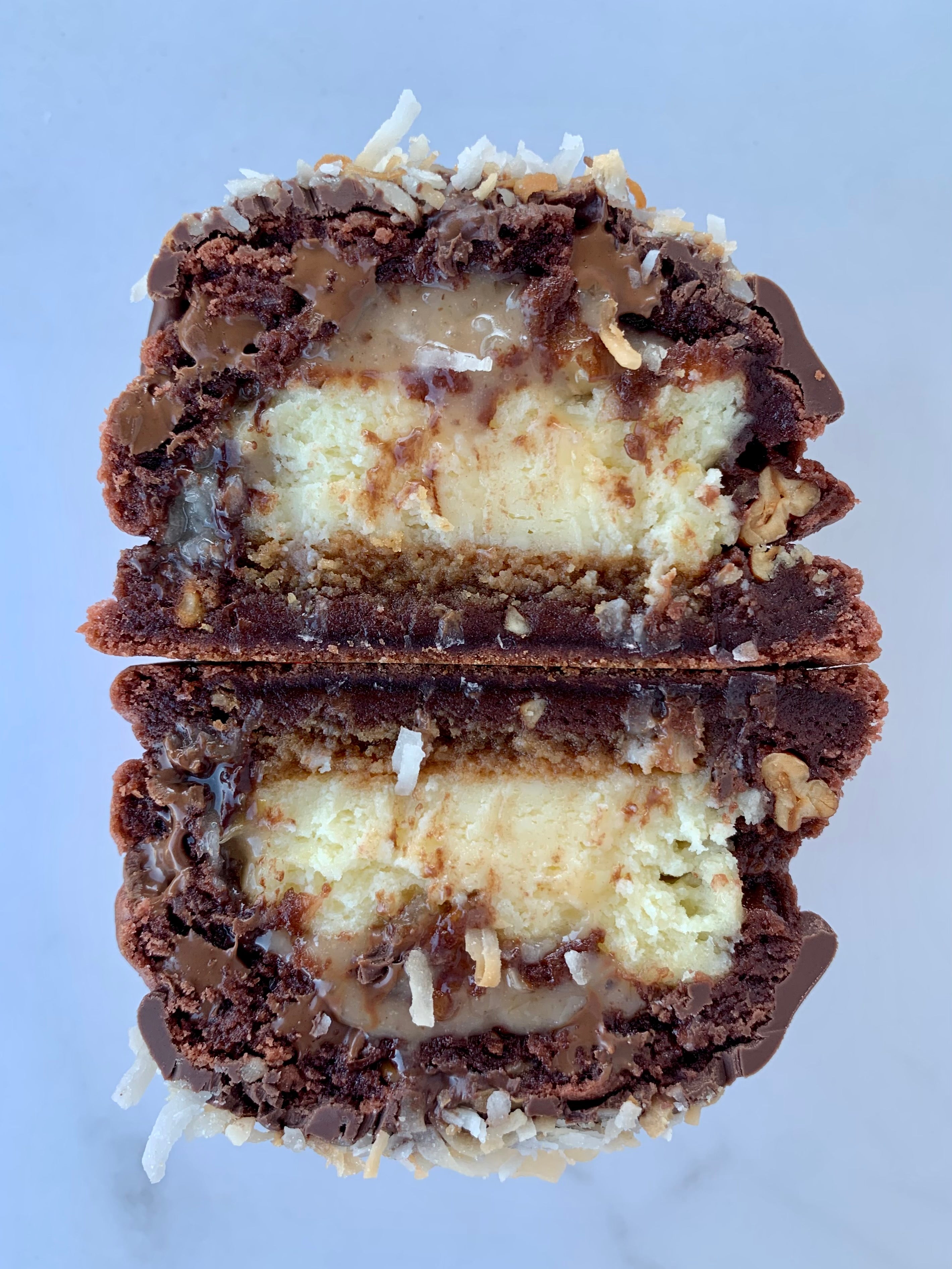 German Chocolate Cheesecake