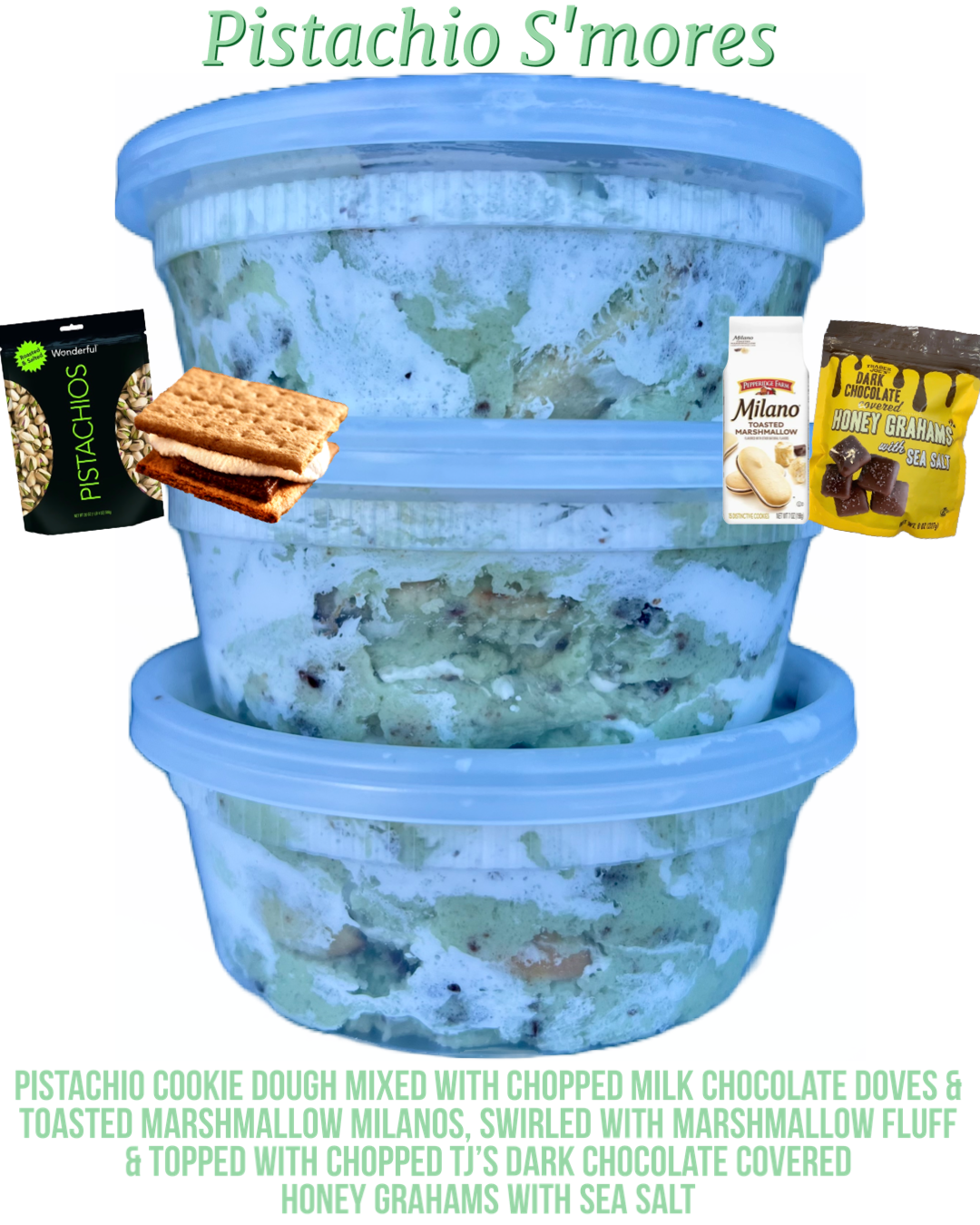 Pistachio S'mores