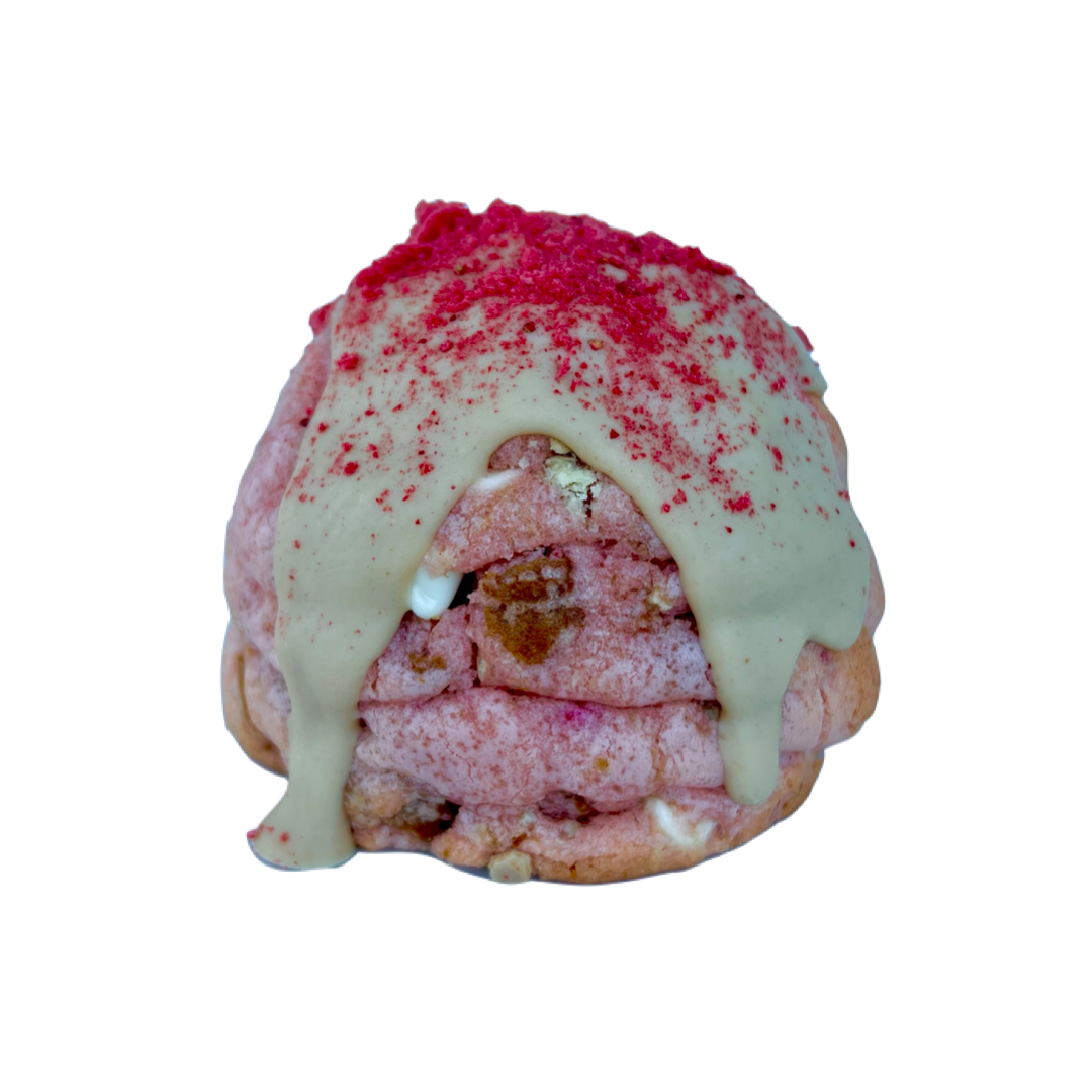 Biscoff covered Strawberry