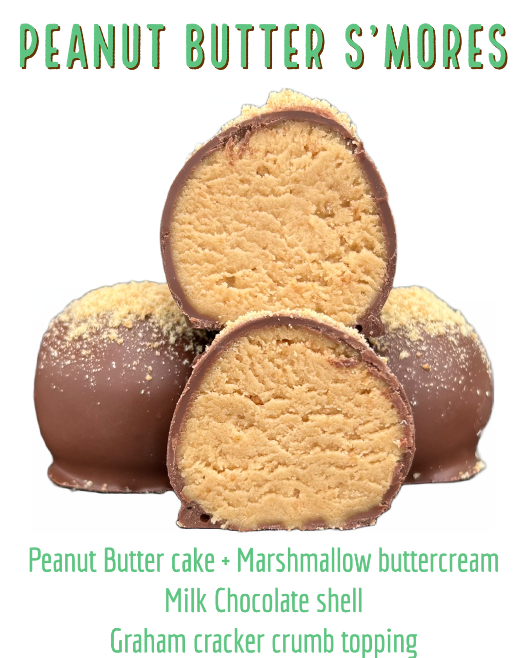 PB S’mores 🥜 cake pop