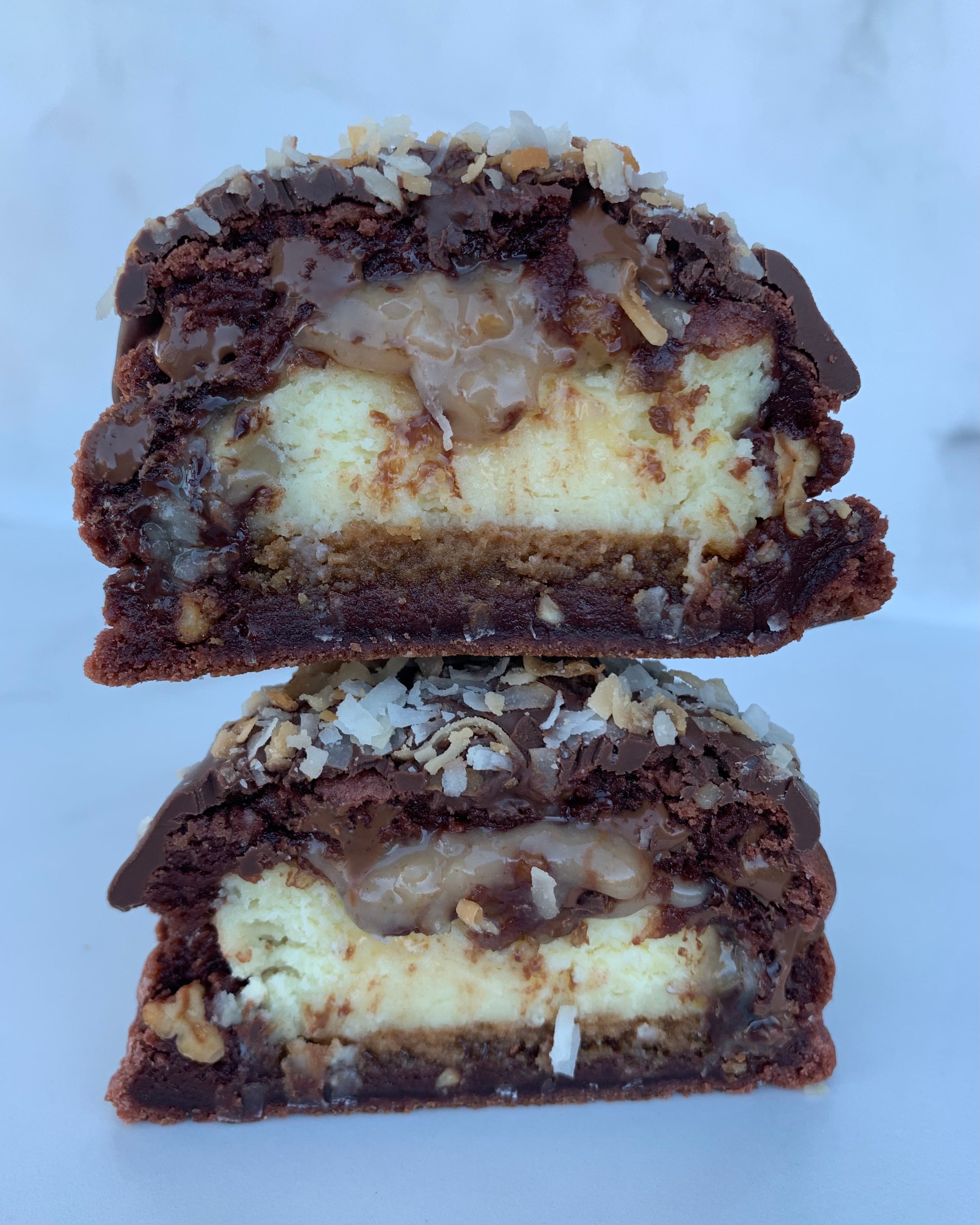 German Chocolate Cheesecake