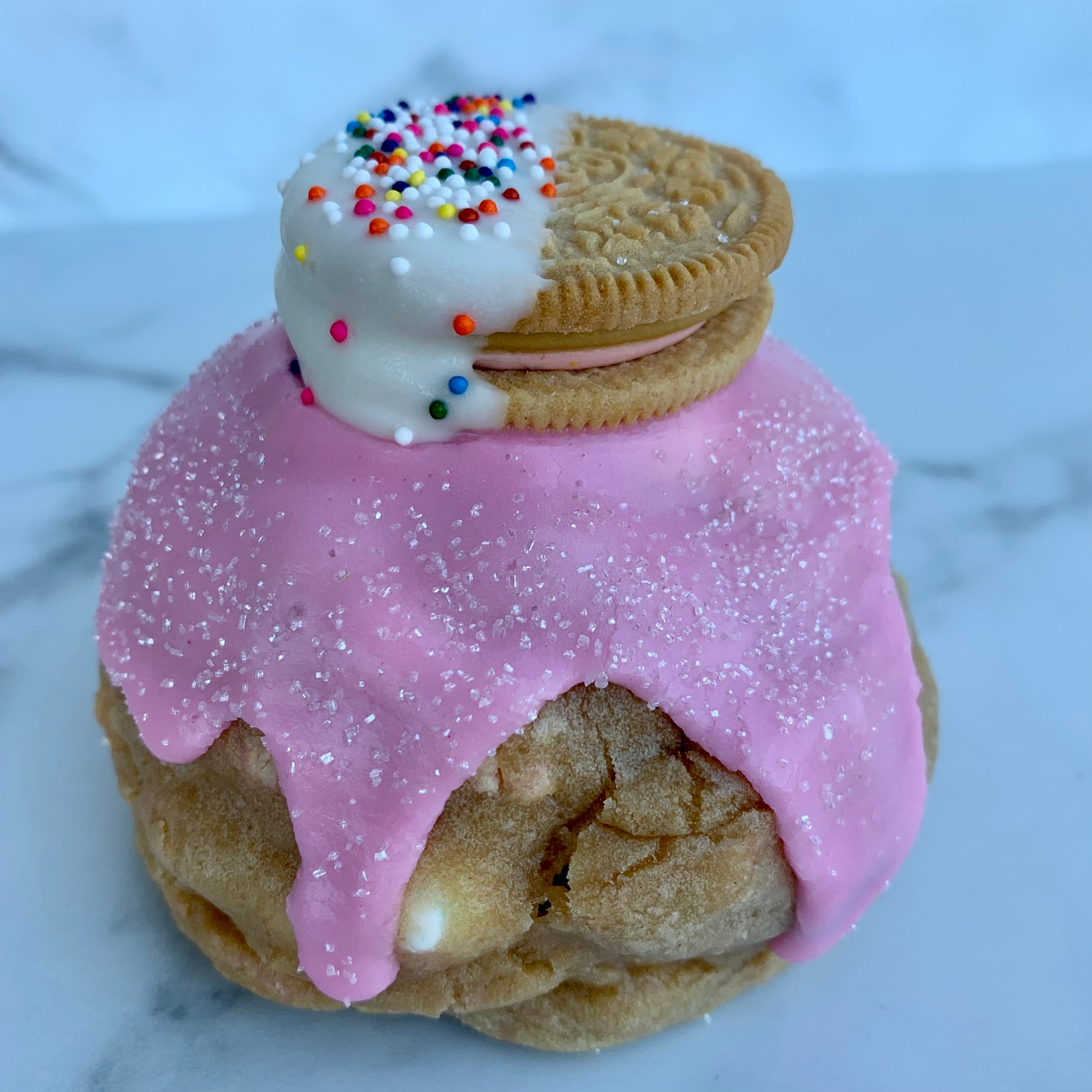 Strawberry Frosted Donut